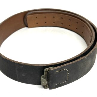 WW2 German SS Leather Belt 105cm Excellent RARE