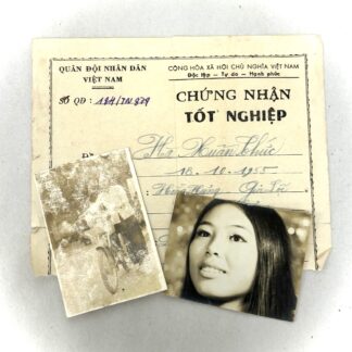 North Vietnamese Army Graduation Certificate & Photos