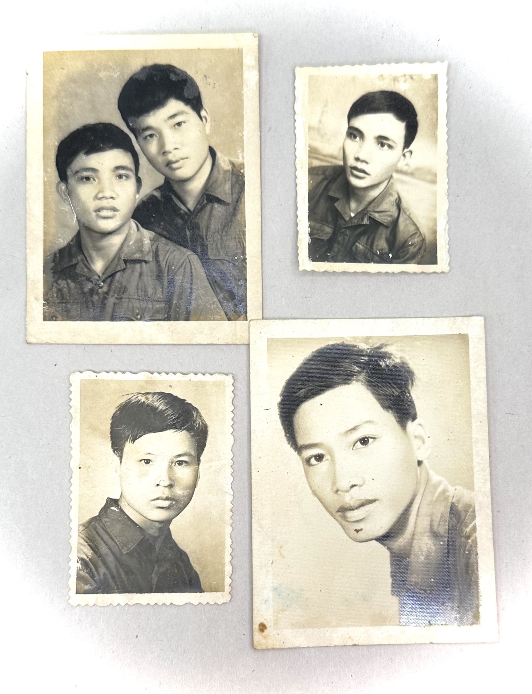 North Vietnamese Army Photo Lot Heading South to RVN