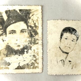 North Vietnamese Army Photo Lot Two Worn