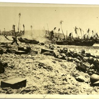WW2 USMC Photo Landing Beach