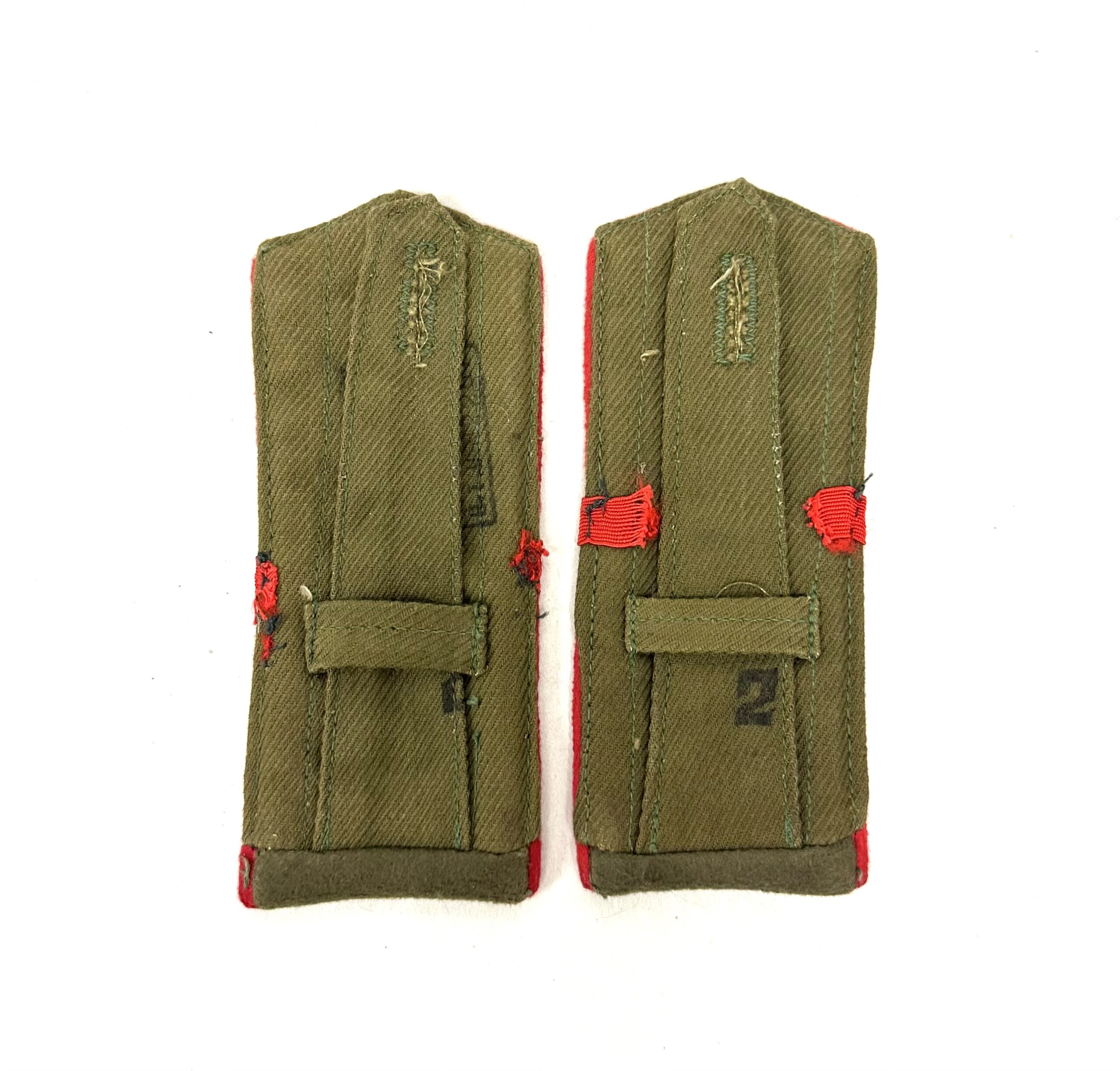North Korean Shoulder Boards for Army Corporal - Image 2
