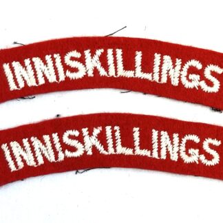 WW2 British Shoulder Titles Inniskillings