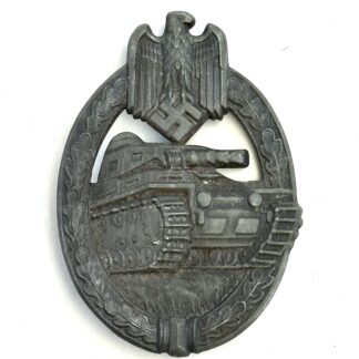 WW2 German Panzer Assault Badge marked A S in Triangle