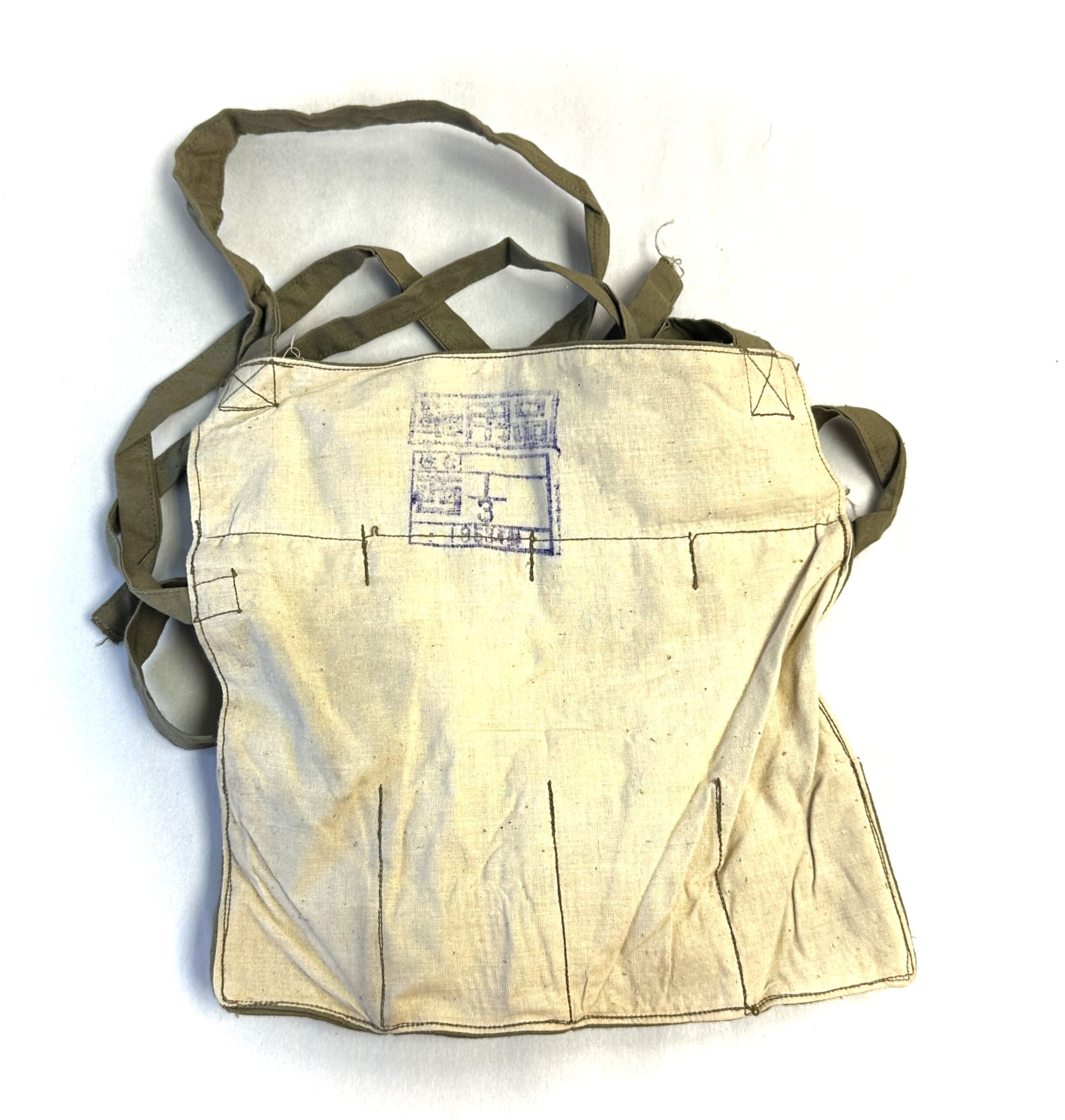 Korean War Chinese Grenade Pouch Dated 1953 - Image 2