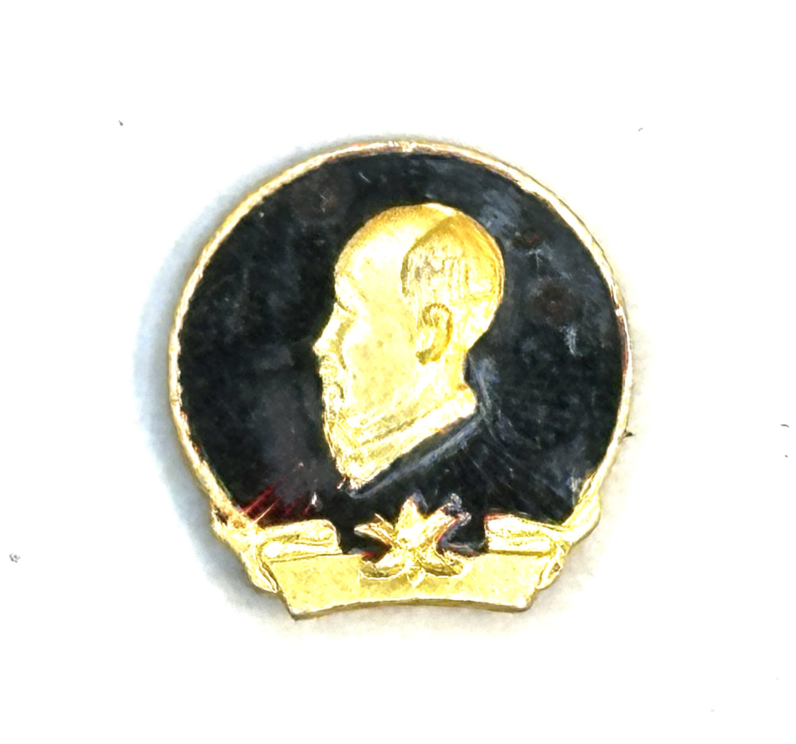 North Vietnamese Army Dried Blood Type Ho Chi Minh Pin
