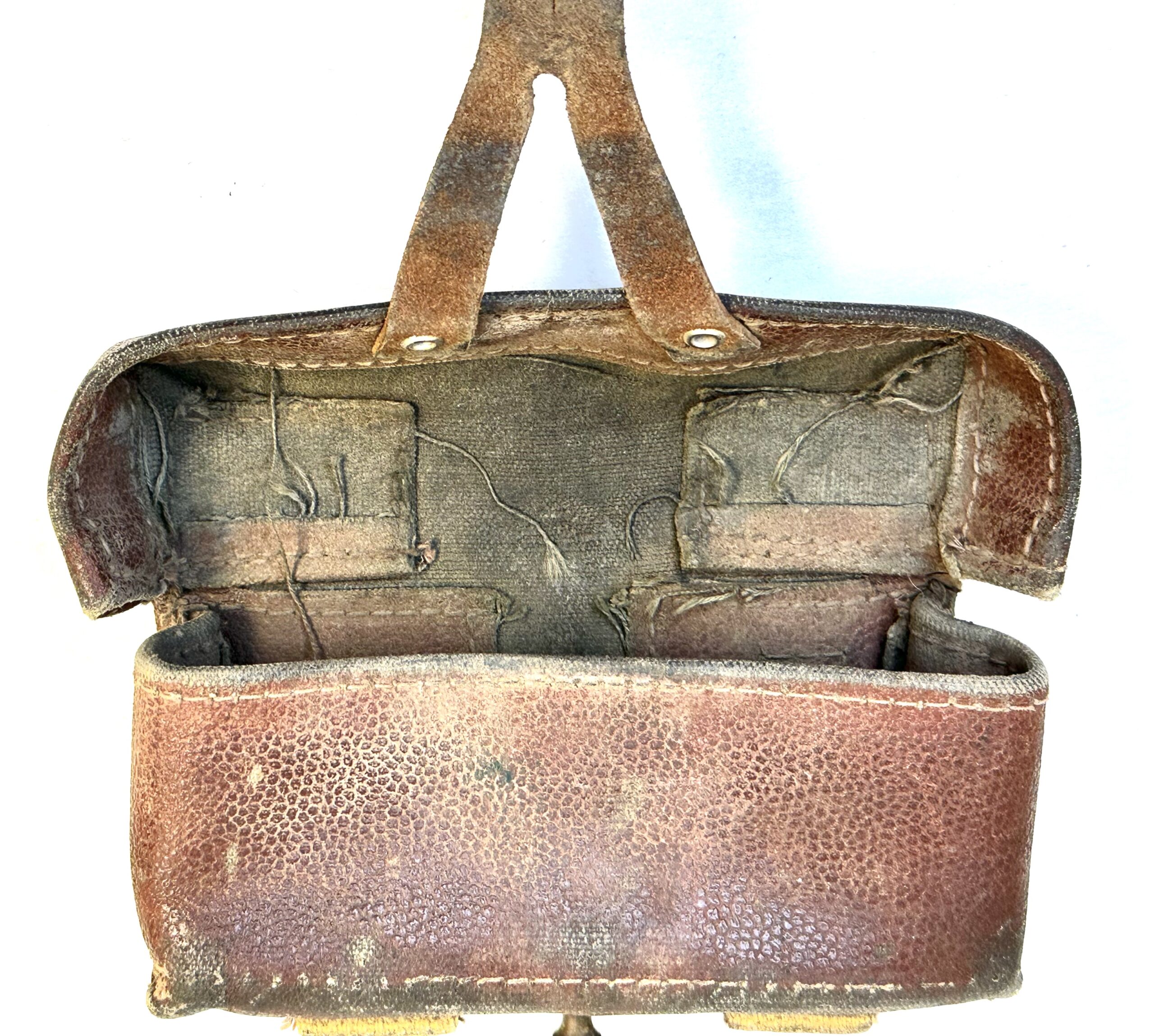 North Vietnamese Army Viet Cong SKS Salty Jungle Used Pouch - Image 2