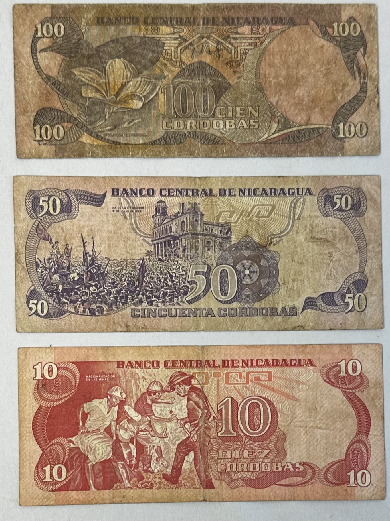 Sandanista Nicaraugan Money Lot - Image 3