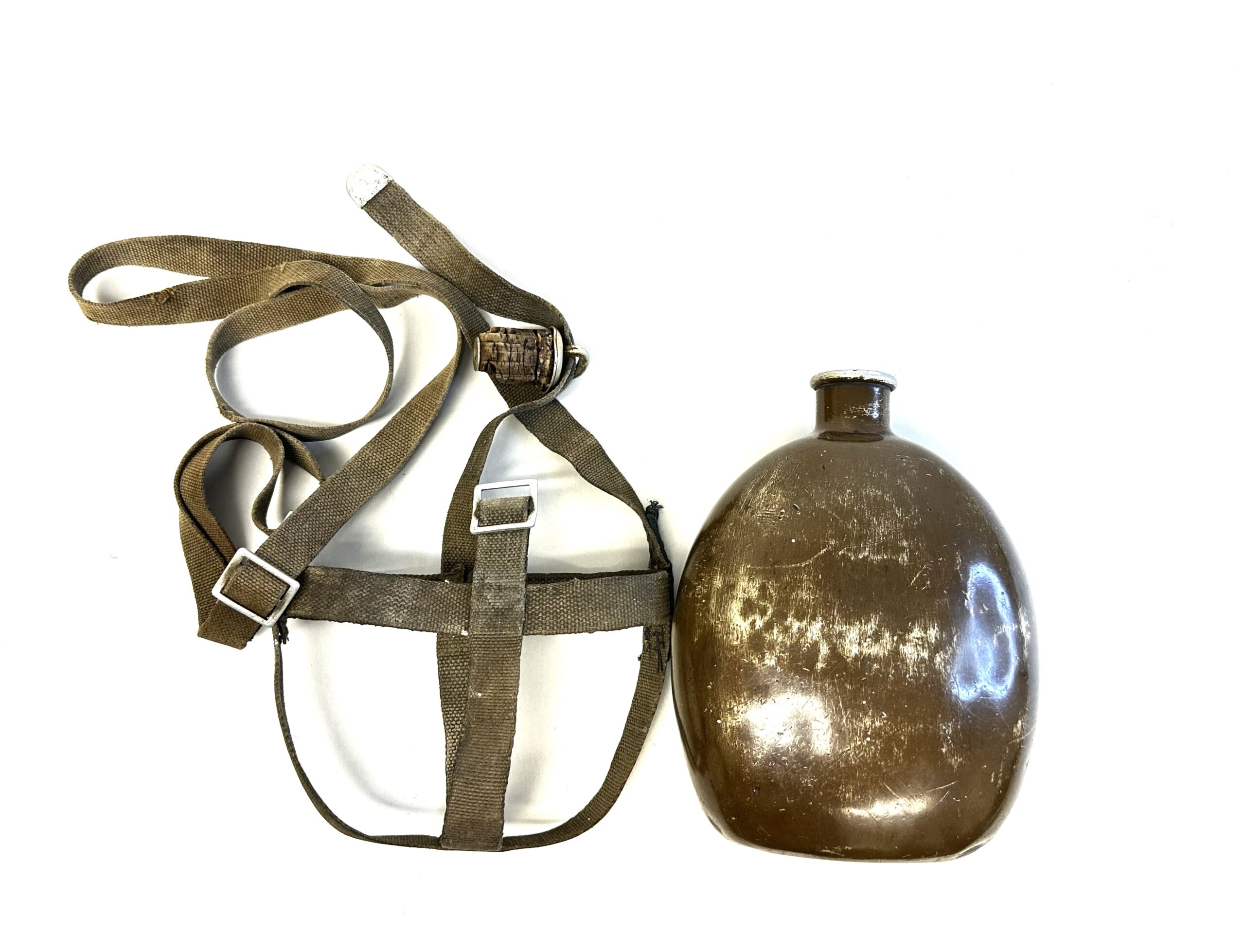 Korean War Chinese Canteen Repurposed Japanese Canteen - Image 7