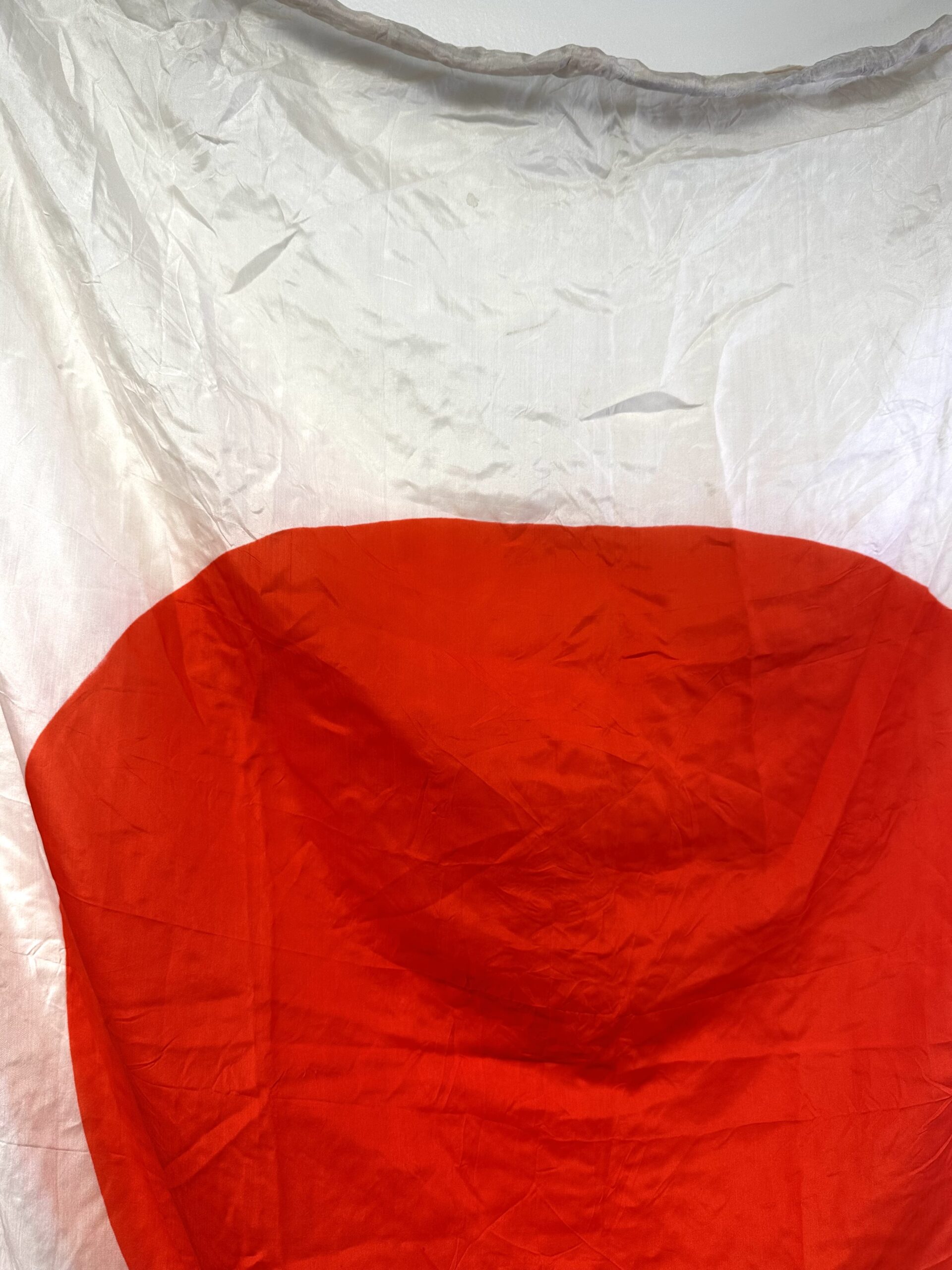 WW2 Japanese Navy Pilots Floating Distress Float Flag with Retention Cord - Image 4
