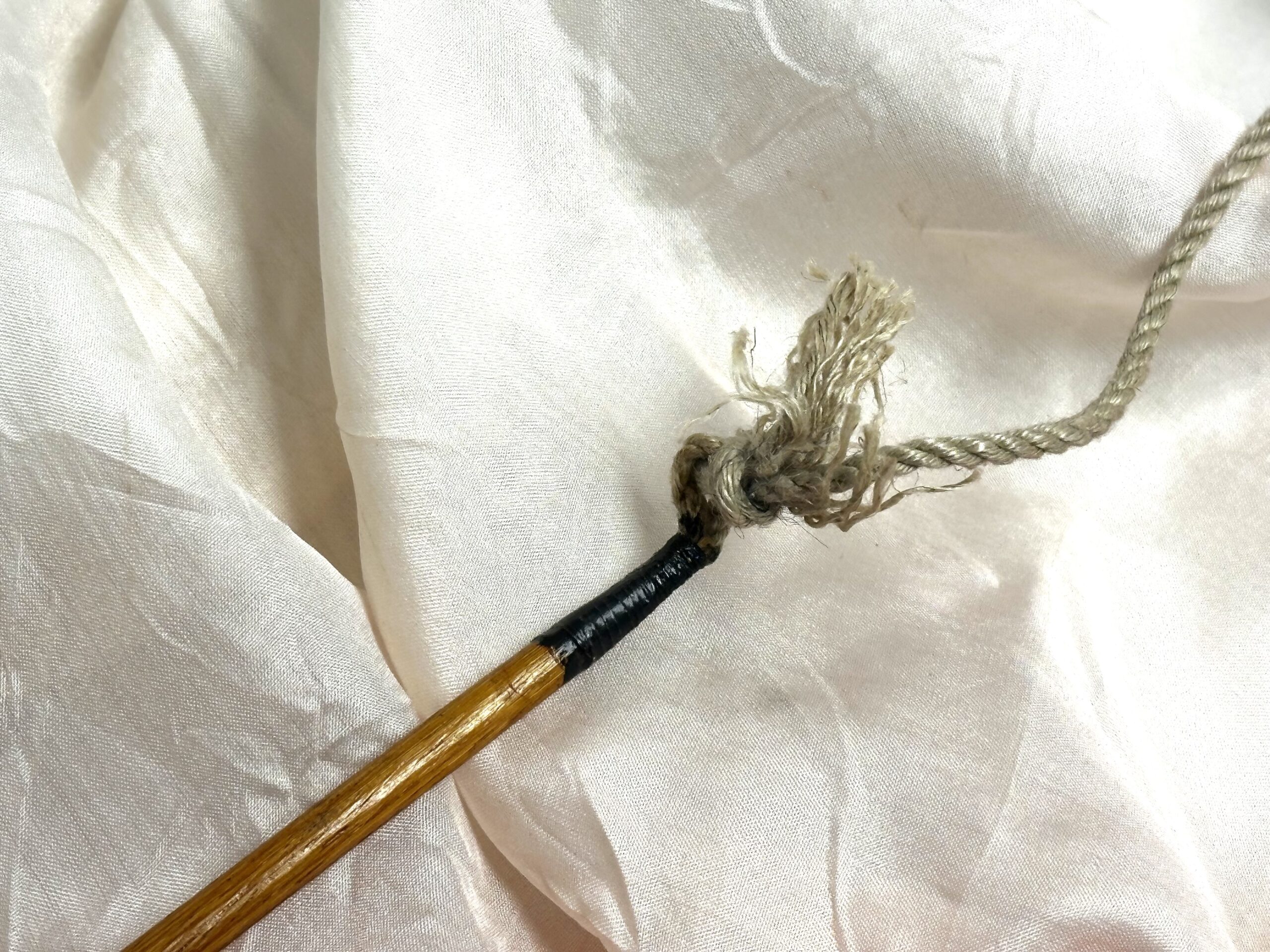 WW2 Japanese Navy Pilots Floating Distress Float Flag with Retention Cord - Image 2