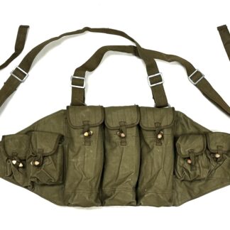 North Vietnamese Army Viet Cong 1965 Four Buckle AK47 Chestpouch