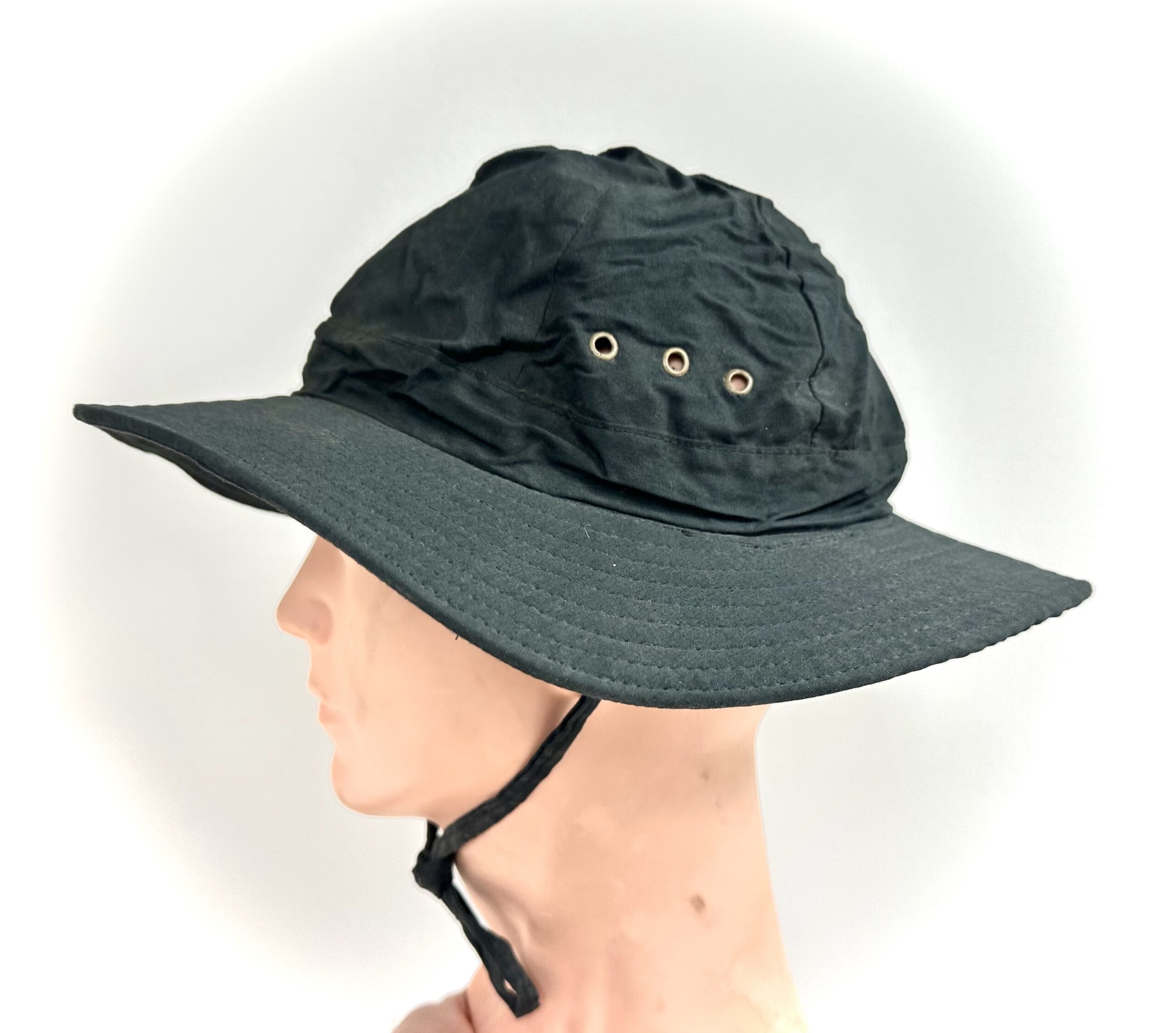 Viet Cong Black Boonie Hat Hanoi Made