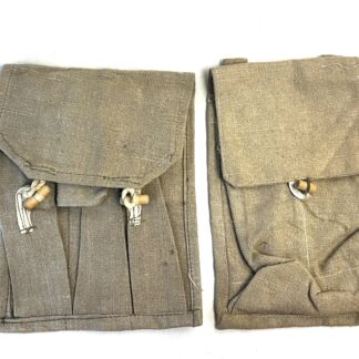 WW2 Soviet Russian North Korean Issue PPS43 and RKG Grenade Pouch Lot
