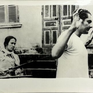 North Vietnamese Army Propaganda Photo US POW Female Guard