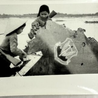 North Vietnamese Army Propaganda Photo Downed US Aircraft