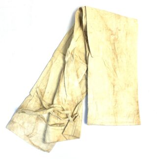 Chinese Korean War Khaki Linen Rice Tube