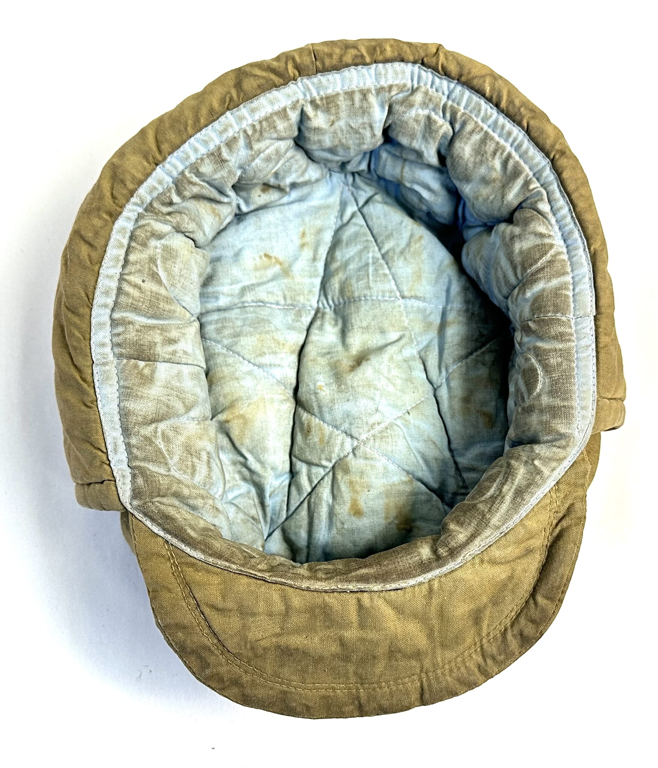 North Korean Korean War Padded Winter Hat with Badge - Image 8