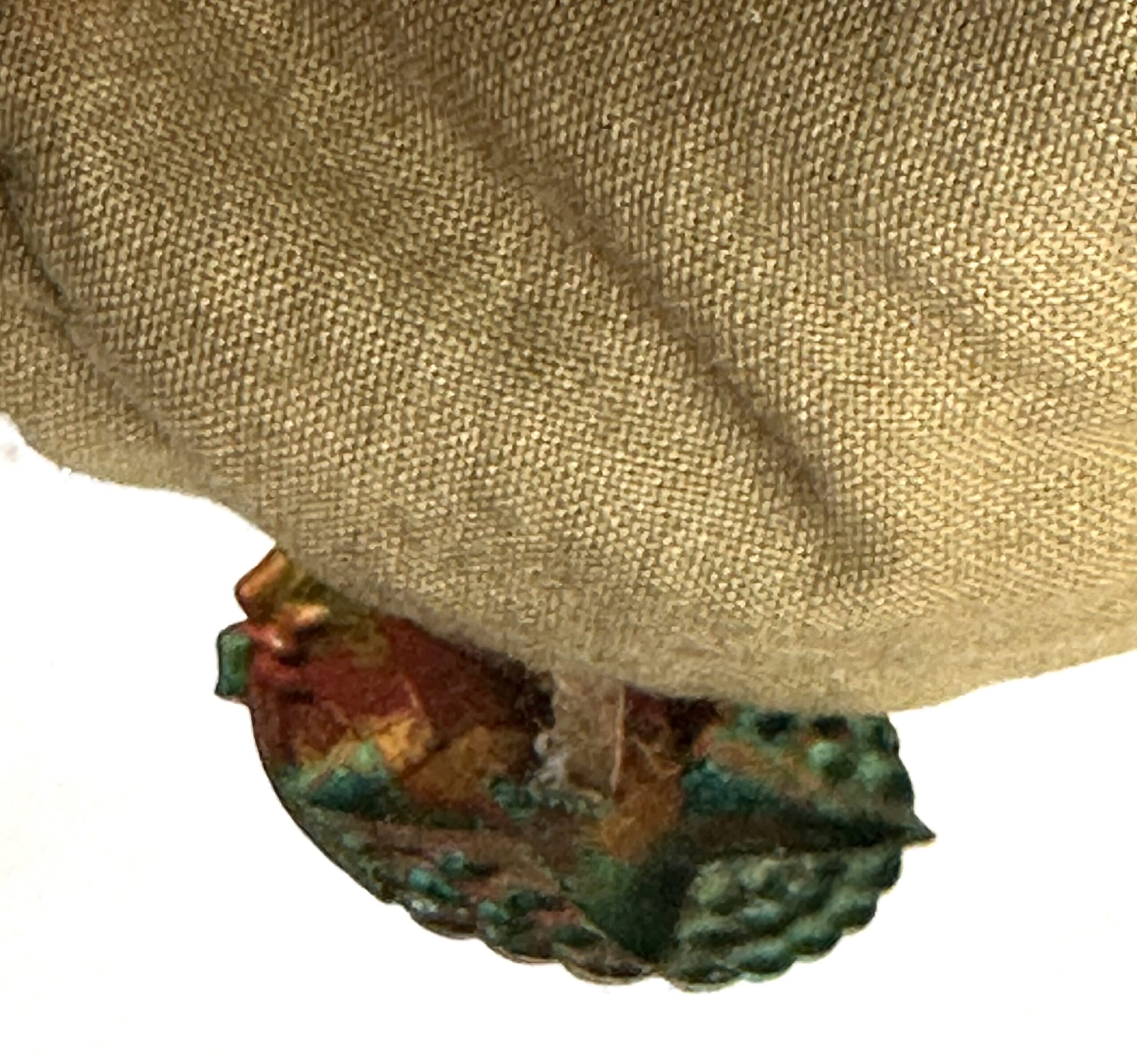 North Korean Korean War Padded Winter Hat with Badge - Image 10