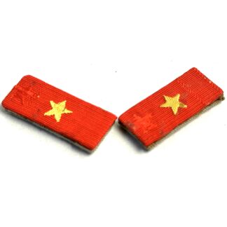 WW2 Japanese Private Collar Collar Tabs Pillow Back