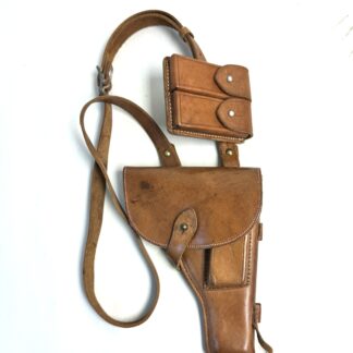 Chinese North Vietnamese Army Type 54 Holster 1962 Dated with Shoulder Strap & Ammo Pouch