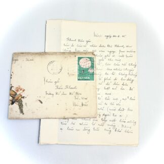 North Vietnamese Army Captured Letter Hanoi April 1965