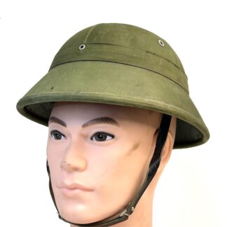 North Vietnamese Army Battledamaged 3rd Generation Cardboard Sun Helmet